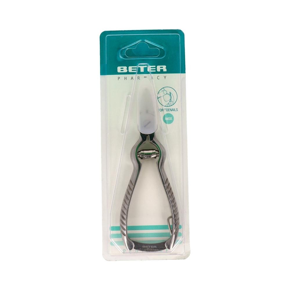 Beter alicates pedicura cromado 13,5cm 1ud