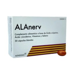 ALAnerv 30 cápsulas blandas