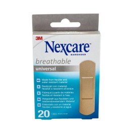 Nexcare Universal tiras protectoras 19x76mm 20uds