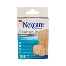 Nexcare Textile Strips tiras adhesivas surtido 20uds