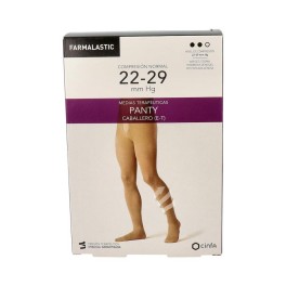 Farmalastic panty caballero (E-T) compresión normal T-grande negro