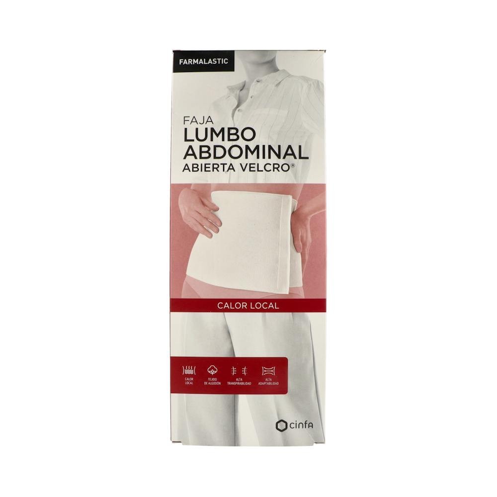 Farmalastic Faja Lumboabdominal Talla M Blanco