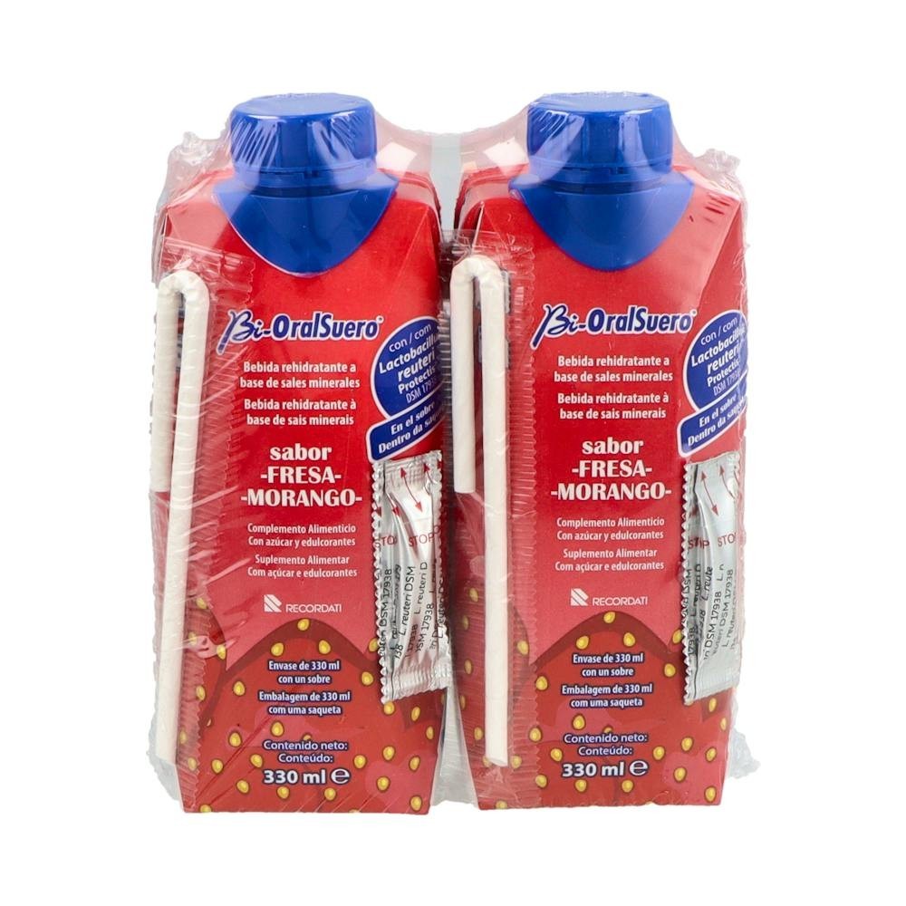 Bi-Oralsuero Pack de Fresa 2x330ml