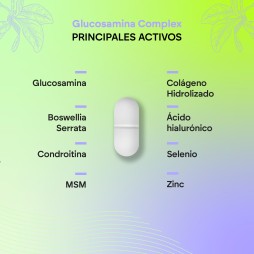 NUTRALIE GLUCOSAMINE COMPLEX 120 CAPSULAS