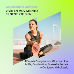 NUTRALIE GLUCOSAMINE COMPLEX 120 CAPSULAS