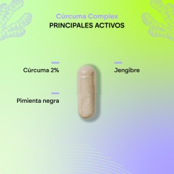 NUTRALIE TURMERIC CURCUMA COMPLEX 120 CAPSULAS