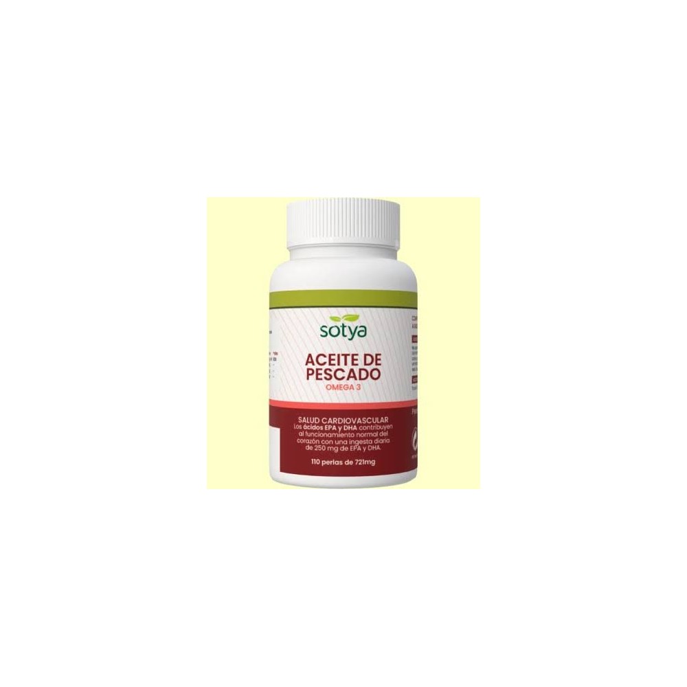 SOTYA ACEITE DE PESCADO OMEGA 3 50 PERLAS