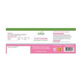 SOTYA CHITOSAN + TE VERDE Y VITAMINA C 100 CAPSULAS
