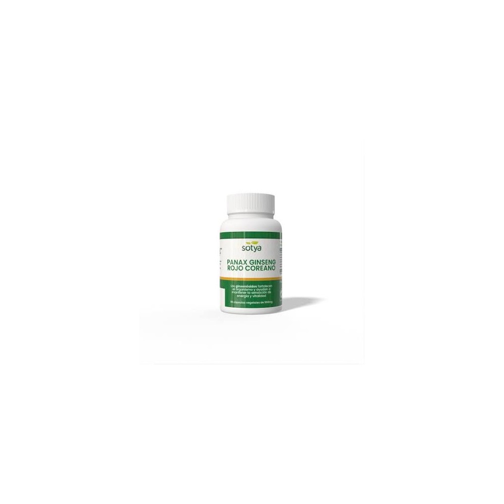 SOTYA GINSENG ROJO COREANO 90 CAPSULAS
