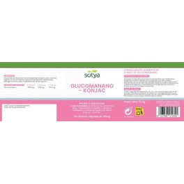 SOTYA GLUCOMANANO 120 CAPSULAS