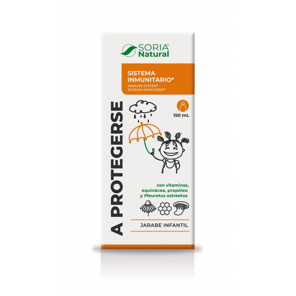SORIANATURAL A PROTEGERSE JARABE INFANTIL 150ML