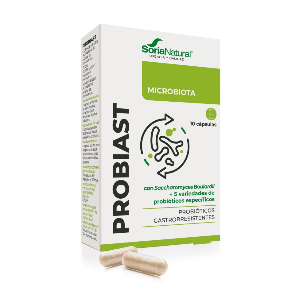 SORIANATURAL PROBIAST 10 CAPSULAS