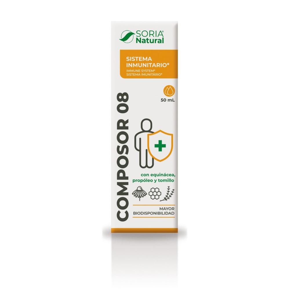SORIANATURAL COMPOSOR 08 ECHINA COMPLEX SIGLO XXI 1 FRASCO 50 ML