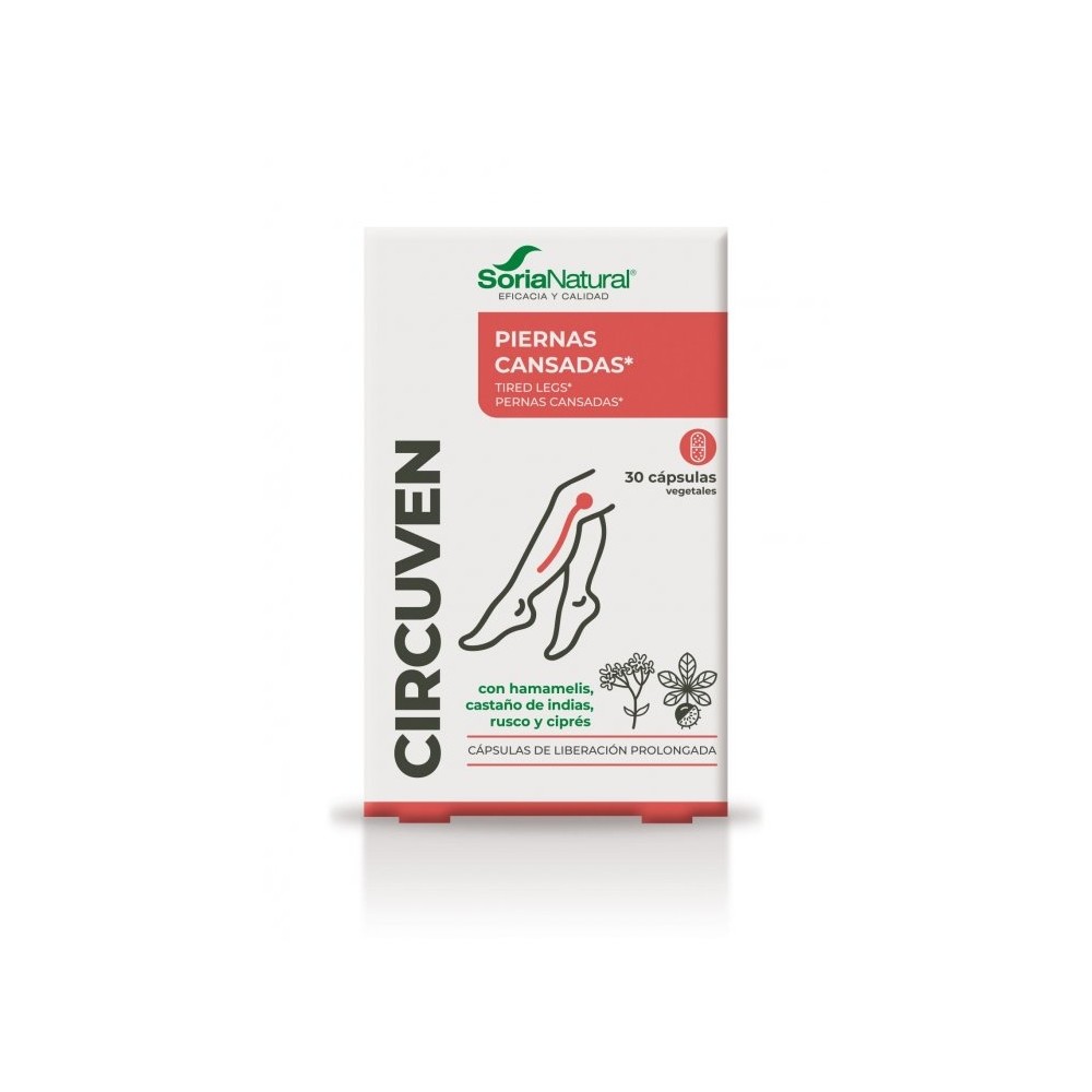 SORIANATURAL CIRCUVEN 19-C SIGLO XXI 30 CAPSULAS