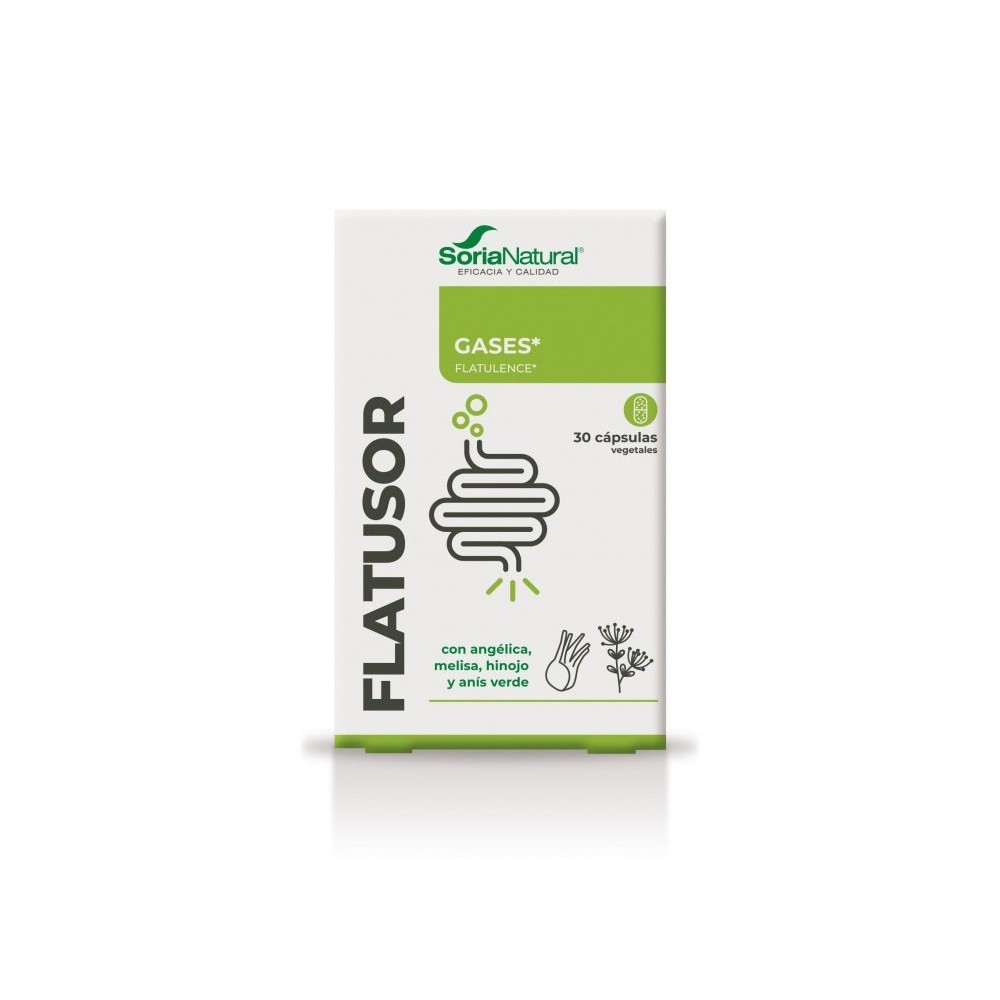 SORIANATURAL FLATUSOR 30 CAPSULAS