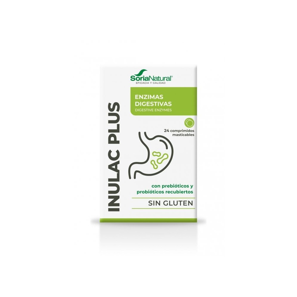 SORIANATURAL INULAC PLUS 24 COMPRIMIDOS MASTICABLES