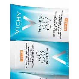 VICHY MINERAL 89 FLUIDO DIARIO BOOST DE HIDRATACION 72H SPF 50+ 50 ML