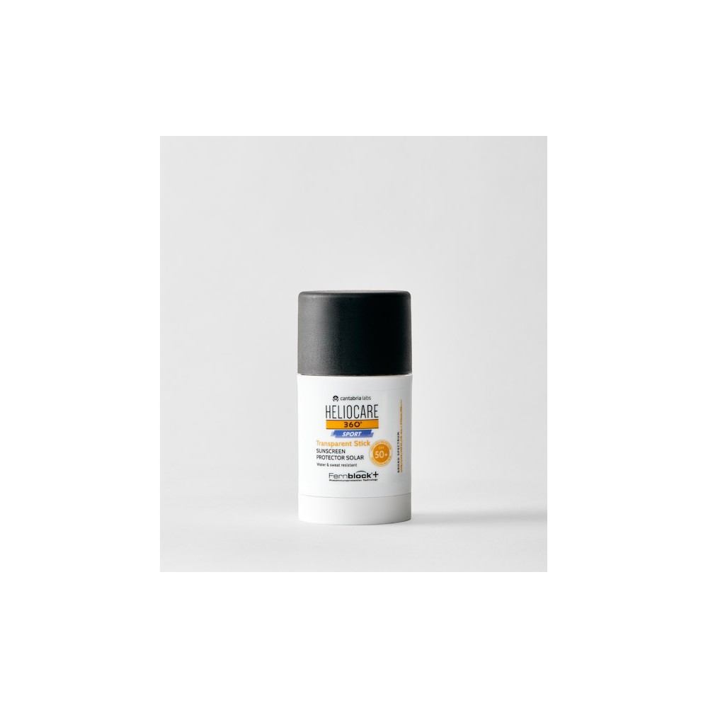 Heliocare 360º Sport Transparent Stick Protector Solar SPF50+ 25 g