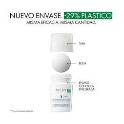 VICHY DESODORANTE BOLA PIEL SENSIBLE 50 ML