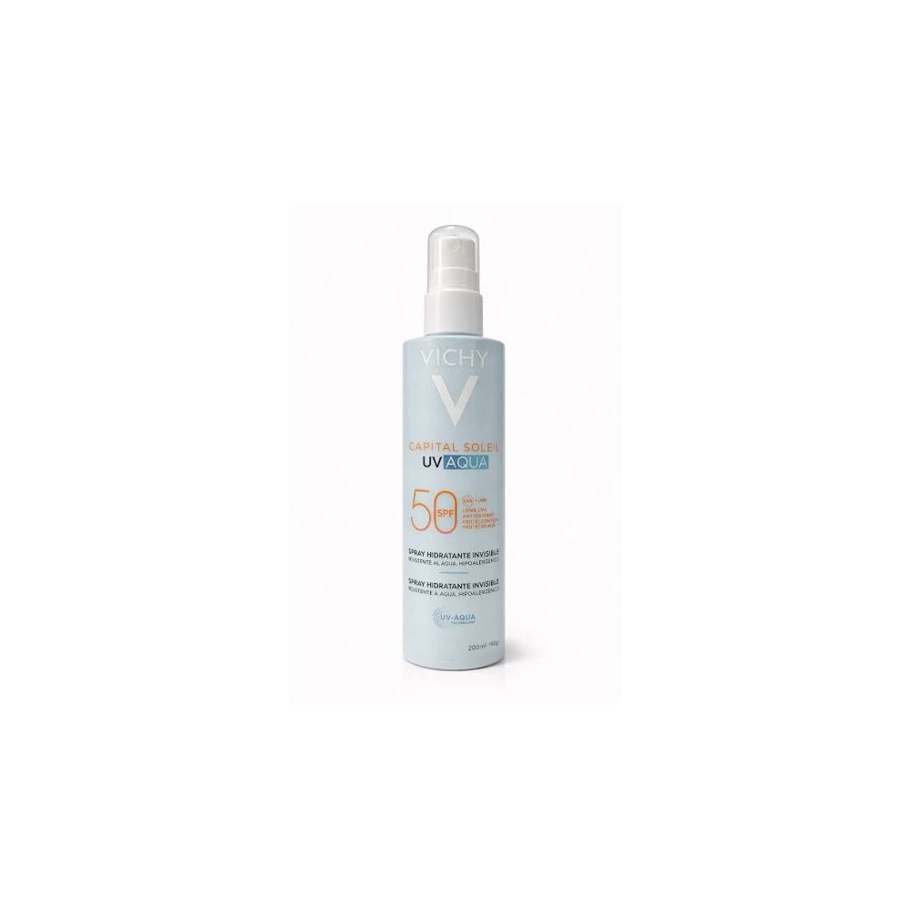 VICHY CAPITAL SOLEIL UV AQUA SPRAY HIDRATANTE SPF50+  200 ML