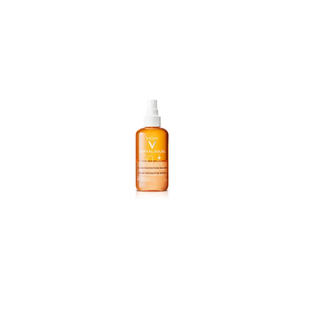 CAPITAL SOLEIL AGUA PROTECCION SOLAR LUMINOSIDAD SPF50 1 ENVASE 200 ML