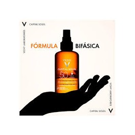 CAPITAL SOLEIL AGUA PROTECCION SOLAR LUMINOSIDAD SPF50 1 ENVASE 200 ML