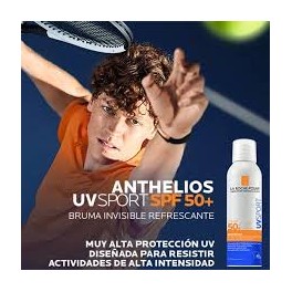 LA ROCHE POSAY ANTHELIOS UVSPORT BRUMA INVISIBLE REFRESCANTE SPF50+ 200 ML
