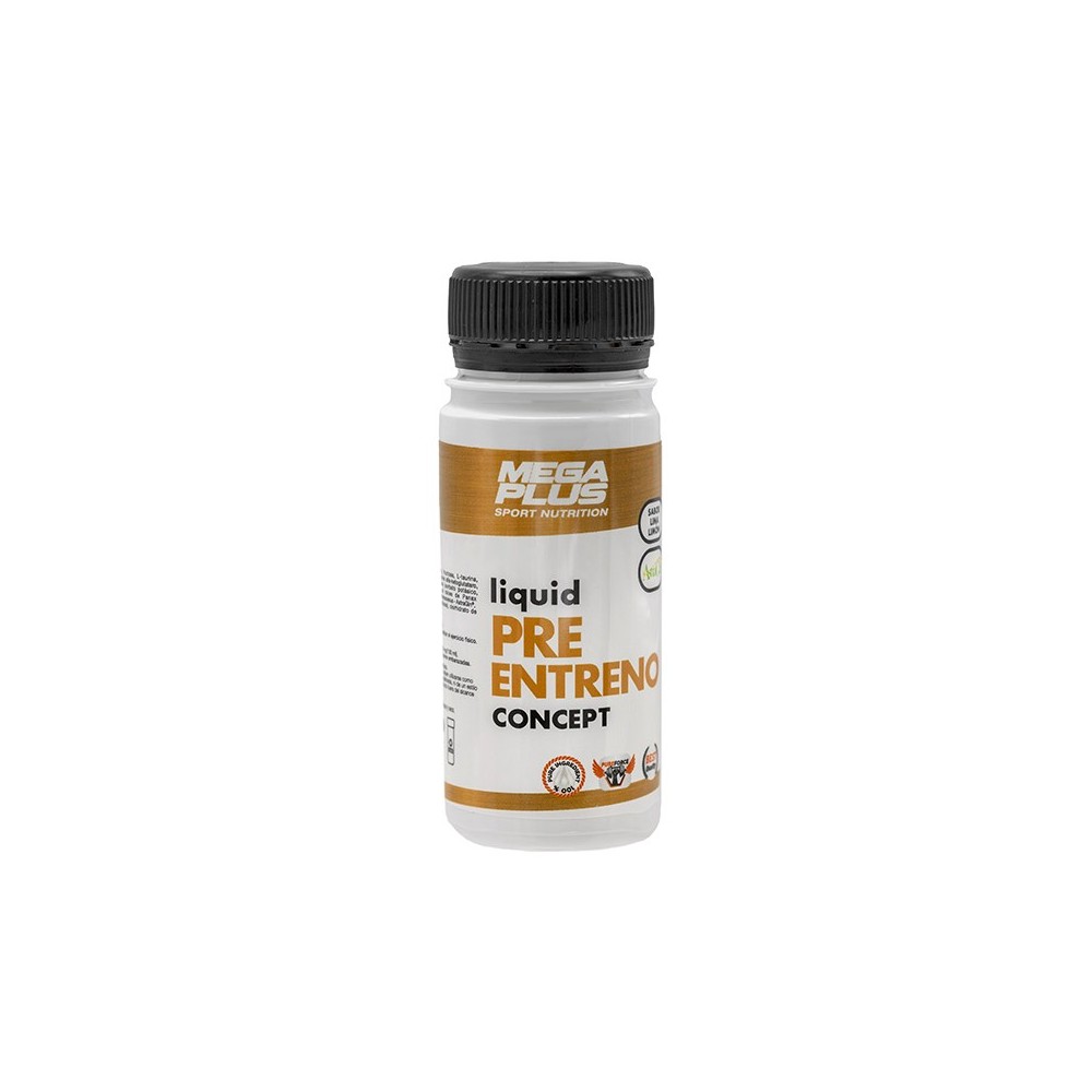 MEGA PLUS LIQUID PRE ENTRENO CONCEPT LIMON 60ML