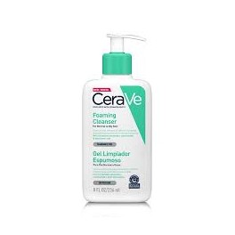 CERAVE GEL LIMPIADOR ESPUMOSO 236 ML