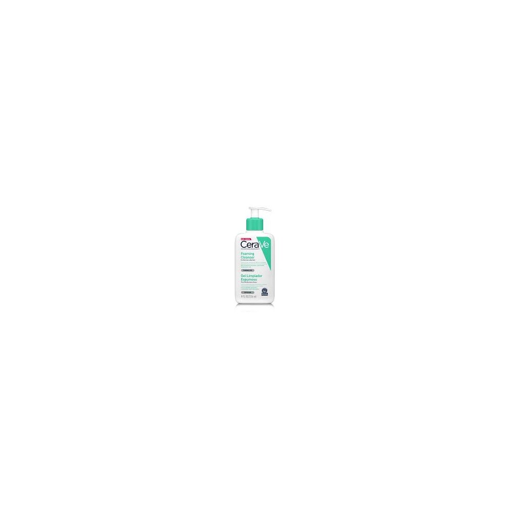 CERAVE GEL LIMPIADOR ESPUMOSO 236 ML