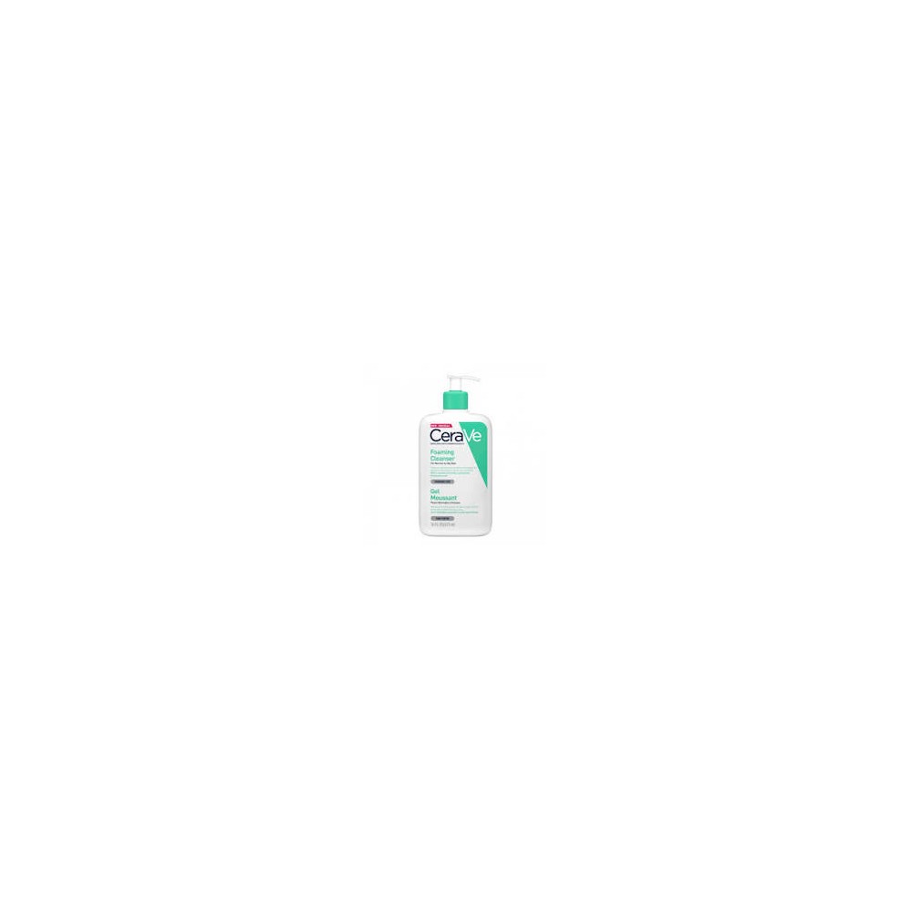 CERAVE GEL LIMPIADOR ESPUMOSO 1 ENVASE 473 ML