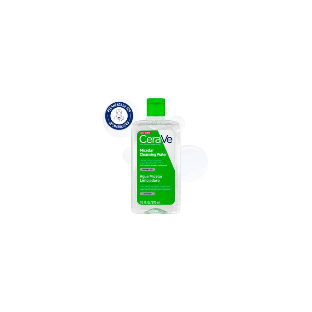 CERAVE AGUA MICELAR LIMPIADORA 295 ML