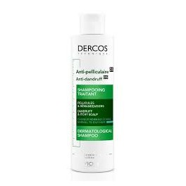 DERCOS CHAMPU ANTICASPA GRASO 390ML
