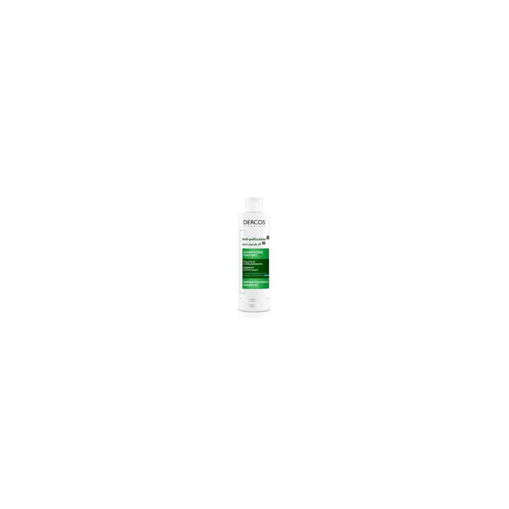 DERCOS CHAMPU ANTICASPA GRASO 390ML