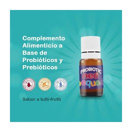 NEO PEQUES PROBIOTIC 8 VIALES SABOR TUTTI FRUTTI