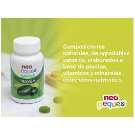 NEO PEQUES GUMMIES PROPOL+ 30 CARAMELOS MASTICABLES SABOR LIMA