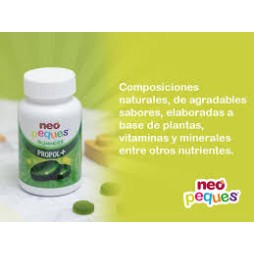 NEO PEQUES GUMMIES PROPOL+ 30 CARAMELOS MASTICABLES SABOR LIMA