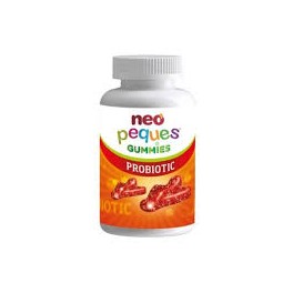 NEO PEQUES GUMMIES PROBIOTIC 30 CARAMELOS MASTICABLES SABOR FRESA