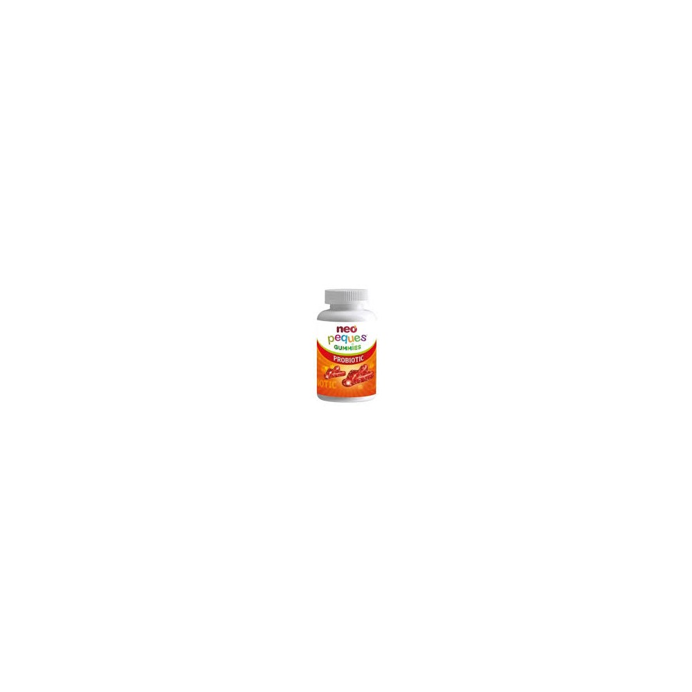 NEO PEQUES GUMMIES PROBIOTIC 30 CARAMELOS MASTICABLES SABOR FRESA