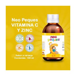 NEO PEQUES C + 1 FRASCO 150 ML SABOR NARANJA