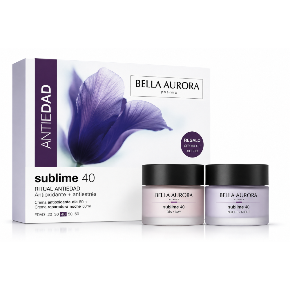 PACK BELLA AURORA SUBLIME 40 Crema Dia 50 ml + Noche 50 ml