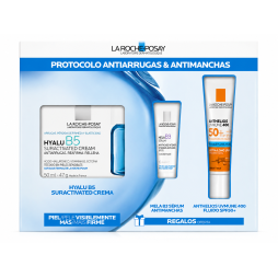 COFRE HYALU B5 CR SURACTIVATED 50 ML + MELAB3 SERUM + ANTHELIOS FLUIDO SPF50+