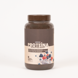 GROW NUTRITION PROTEINA ISOLATED WHEY FRUTOS DEL BOSQUE CON YOGURT GRIEGO 1KG