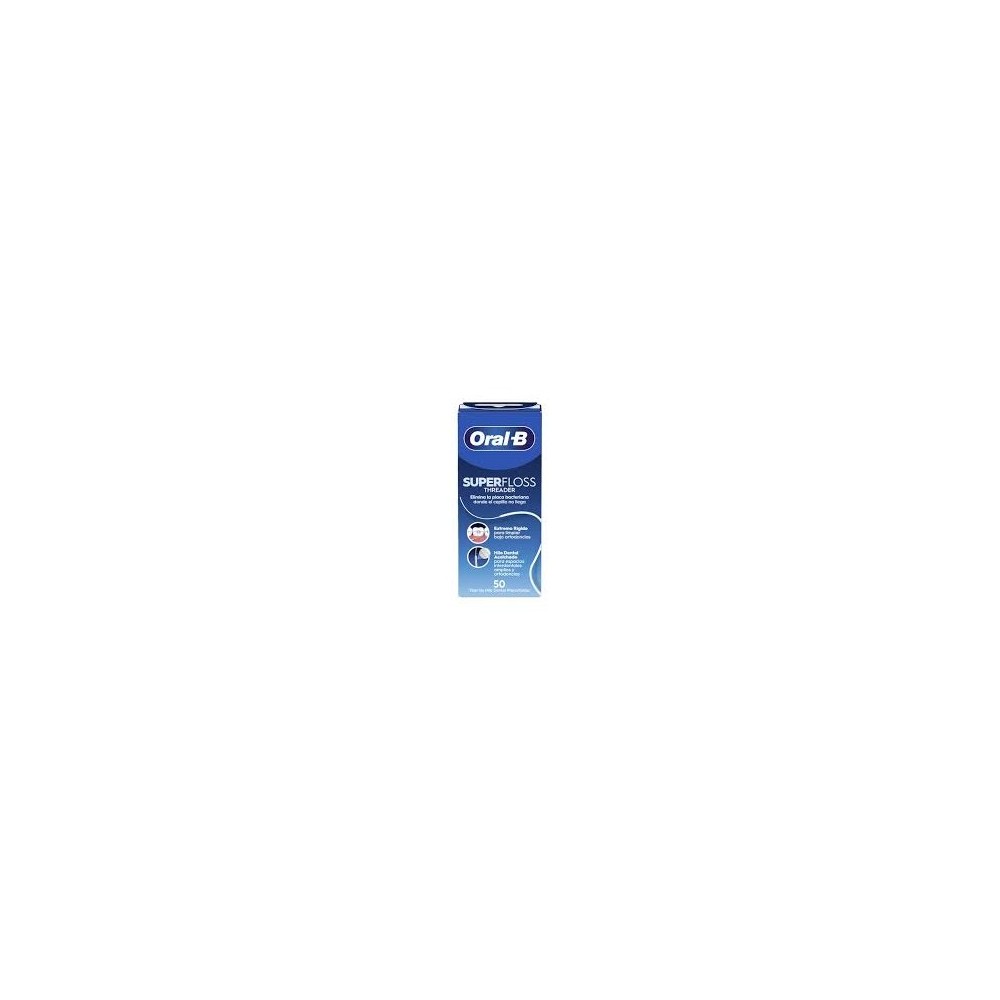 Oral-B Superfloss Seda Dental 50uds