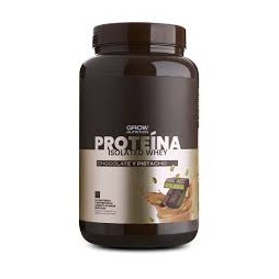 GROW NUTRITION PROTEINA ISOLADA WHEY CHOCOLATE Y PISTACHO 1 KG