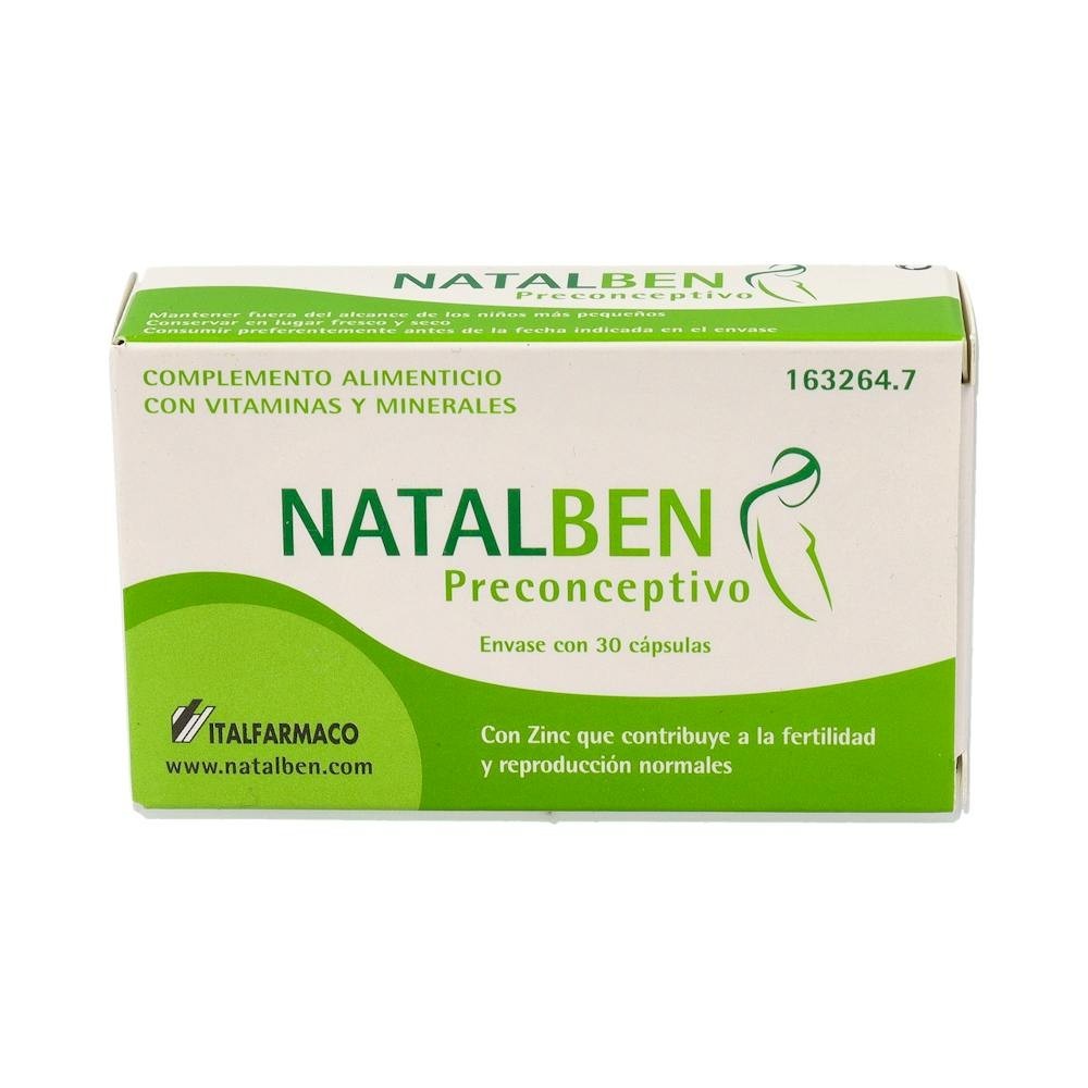 Natalben Preconceptivo 30caps