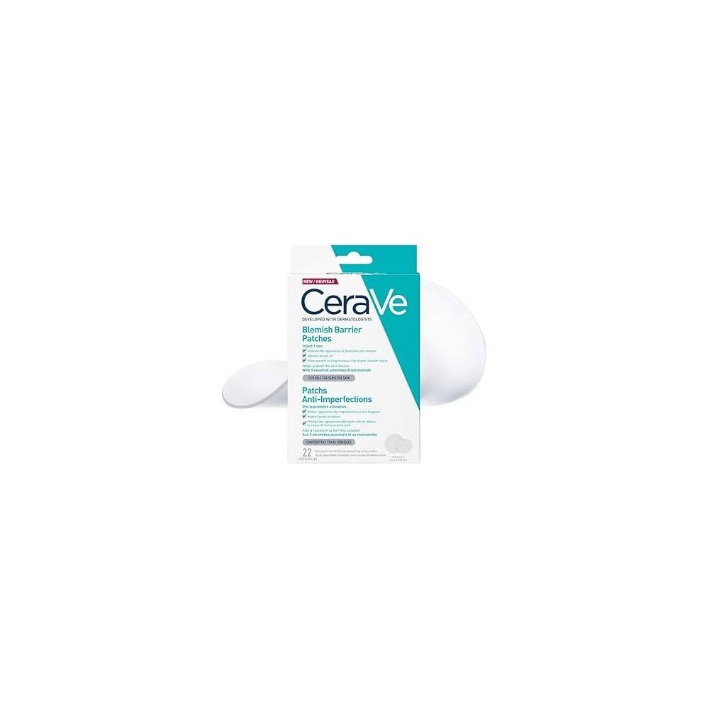 PARCHES CONTROL IMPERFECCIONES CERAVE 22 UNIDADES