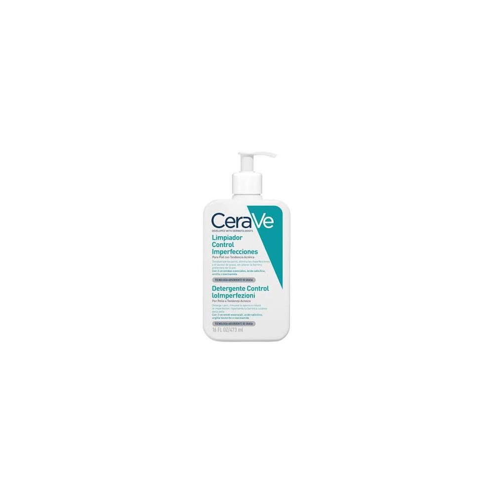 CERAVE LIMPIADOR CONTROL IMPERFECCIONES 1 ENVASE 473 ML
