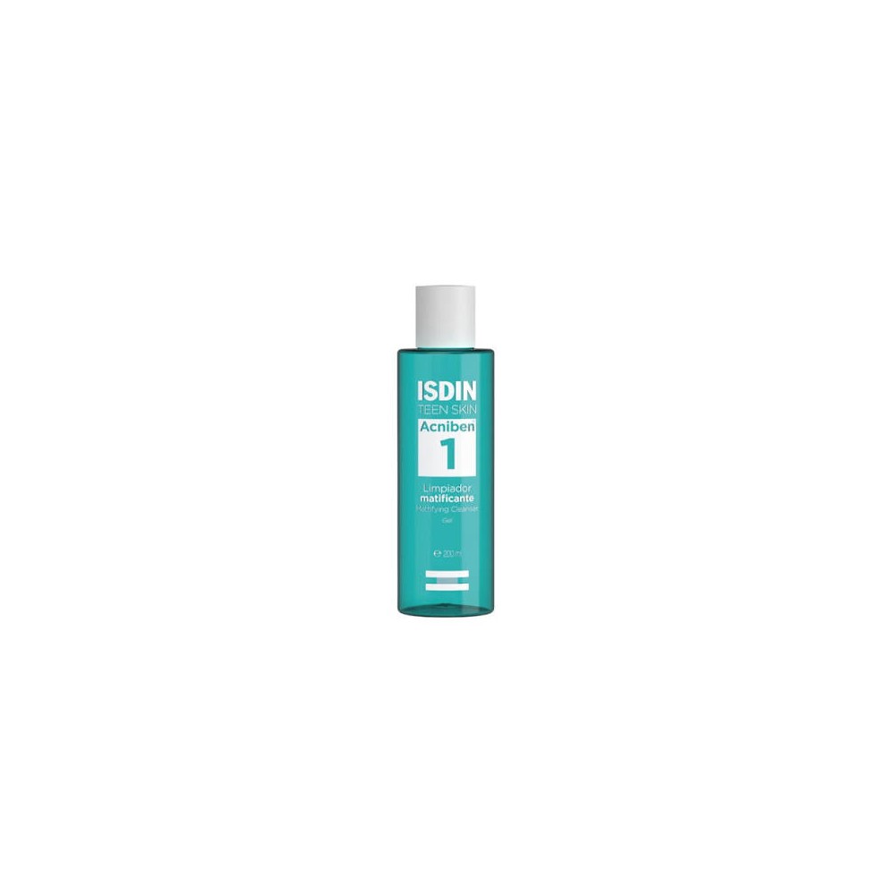 ISDIN OILY SKIN ACNIBEN LIMPIADOR MATIFICANTE GEL 1 FRASCO 200 ML
