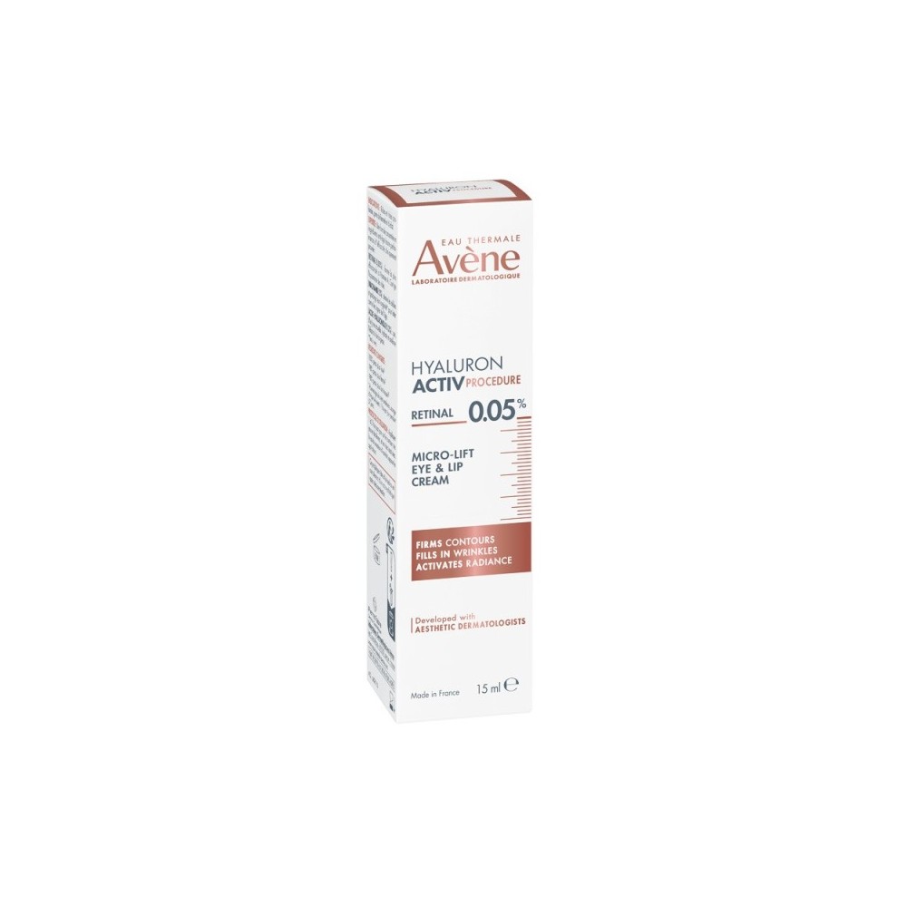 AVENE HYALURON ACTIV PROCEDURE CREMA MICRO-LIFT OJOS & LABIOS 1 ENVASE 15 ML